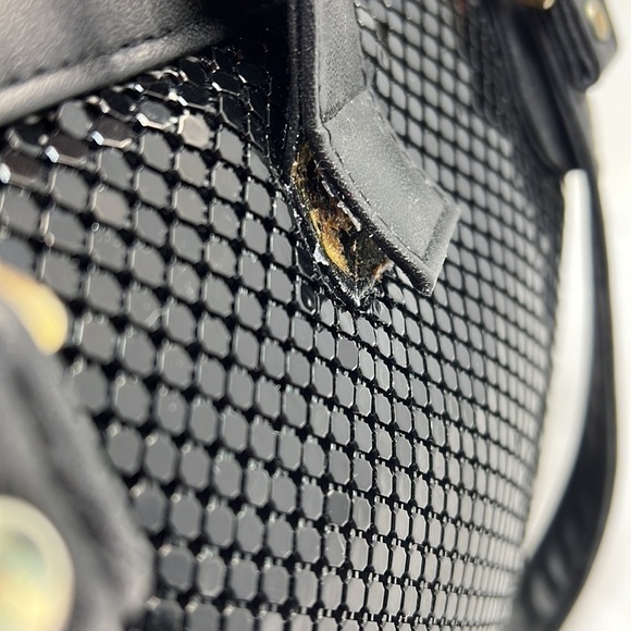 Whiting and Davis Large Double Compartment Shoulder Bag - Picture 7 of 16